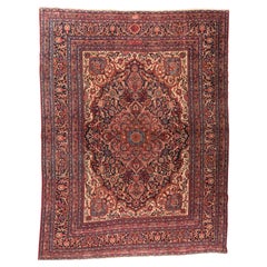 Antique Mashad Rug 8'7'' x 11'3''