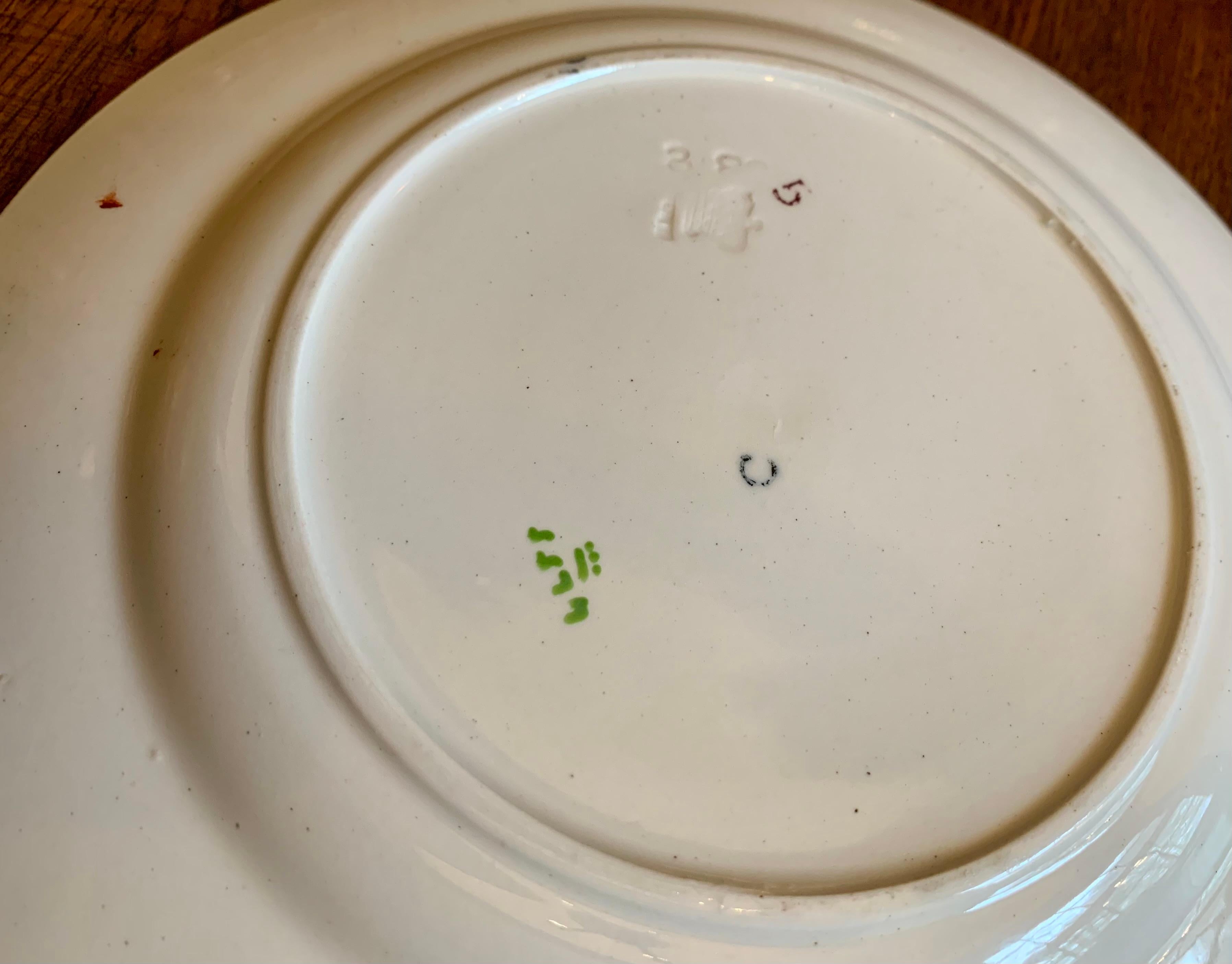 Ensemble de 12 assiettes anciennes en Ashworth Ironstone, Angleterre, 1862-1880 Bon état - En vente à New York, NY