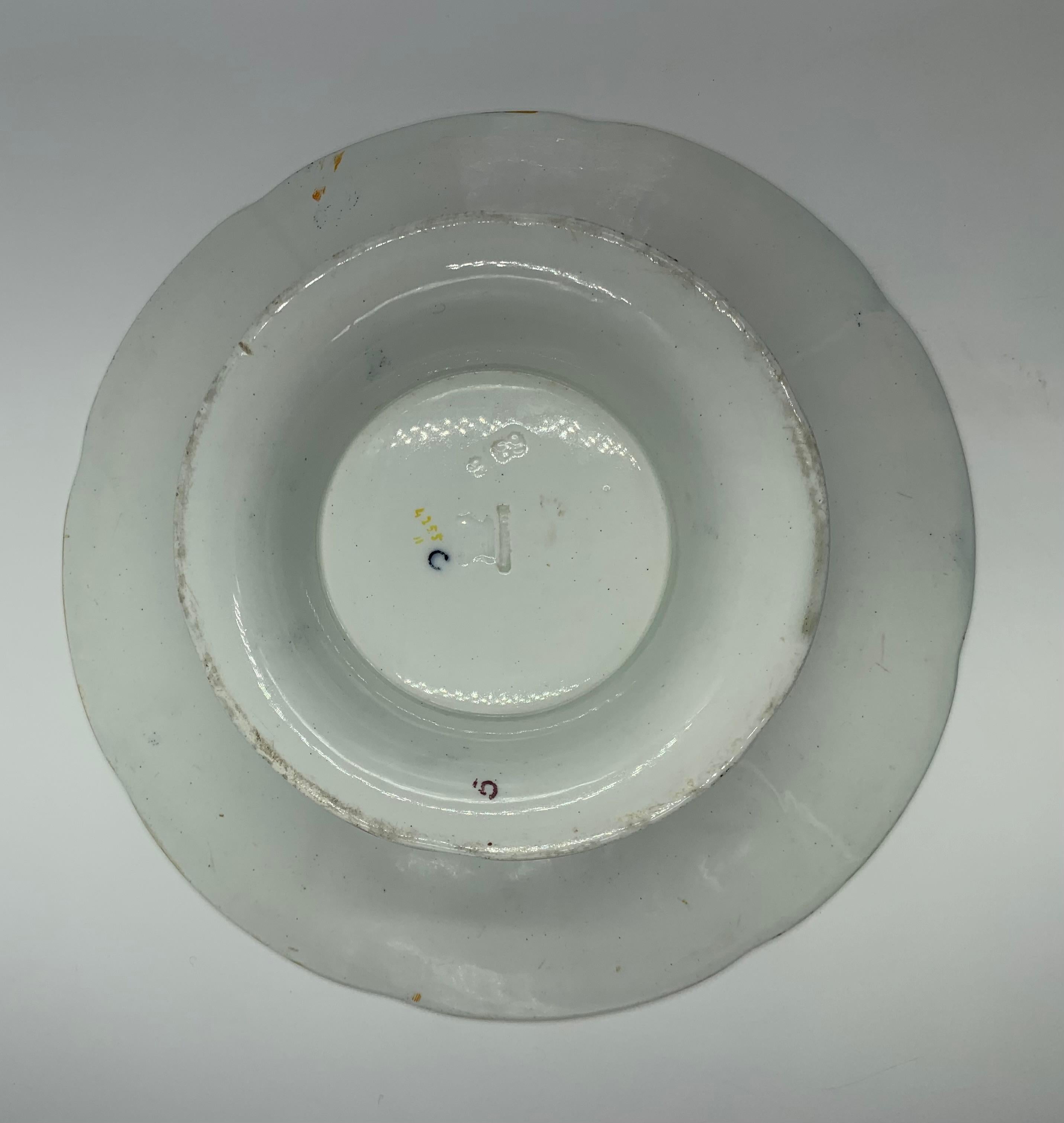 Ancienne compote à pied en Ashworth Ironstone Chinoiserie, Angleterre, c.1870 Bon état - En vente à New York, NY