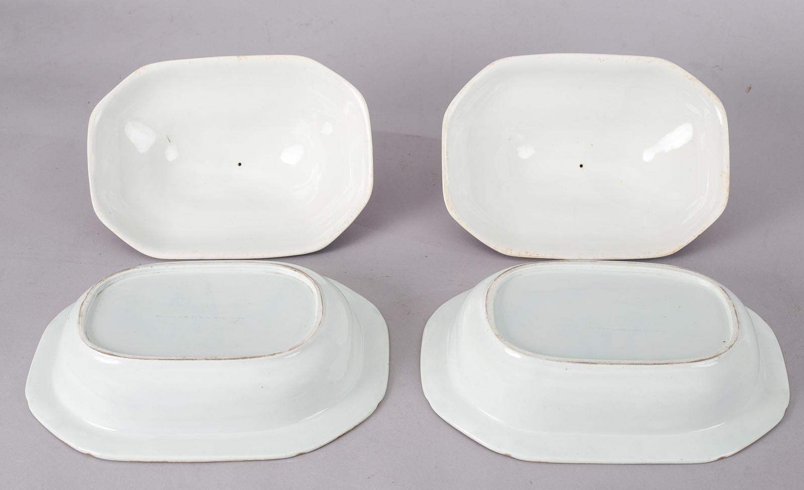 Antique Mason's Ironstone China Water Lily Pattern Part Dinner Service 7
