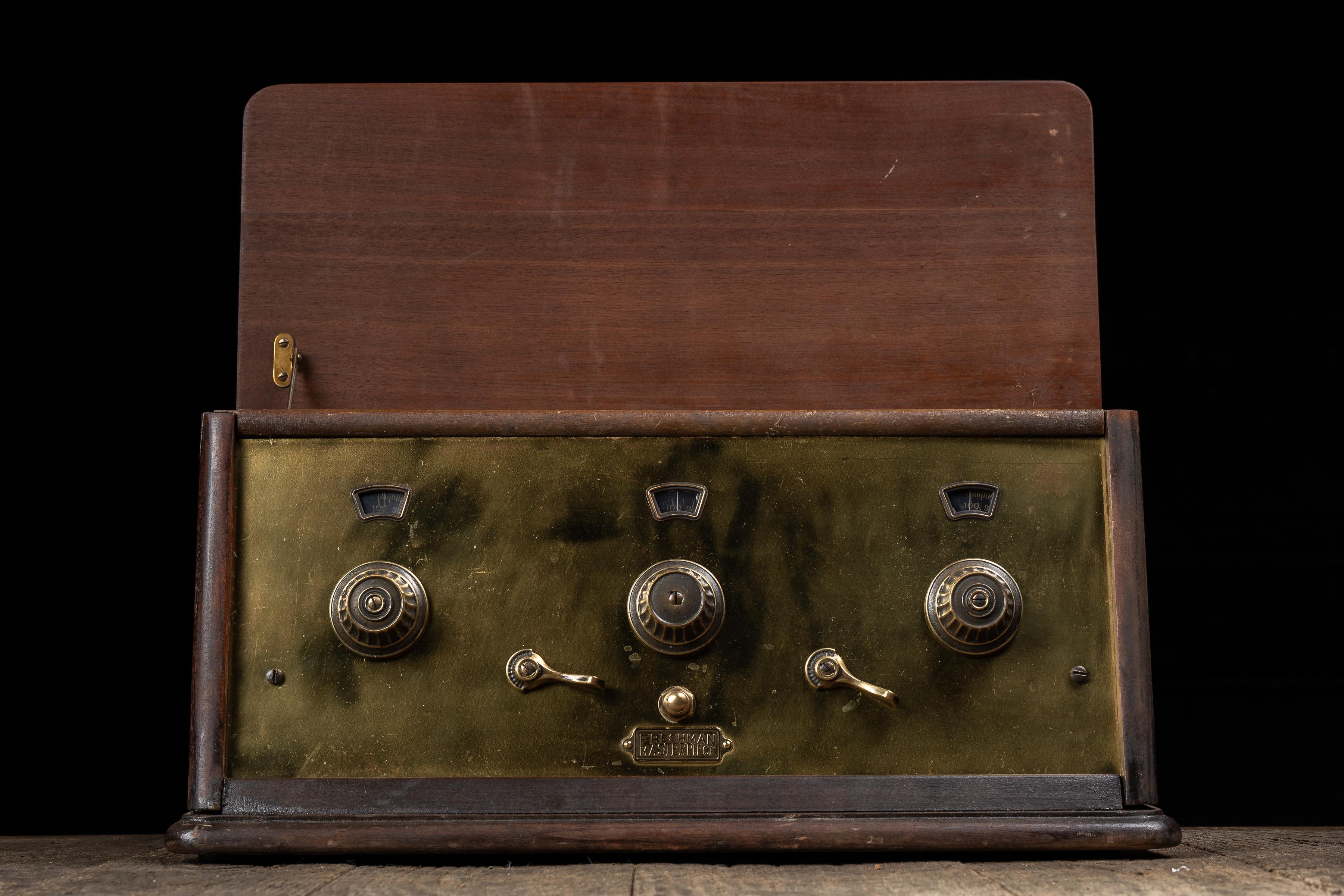 Art déco Radio de table antique 