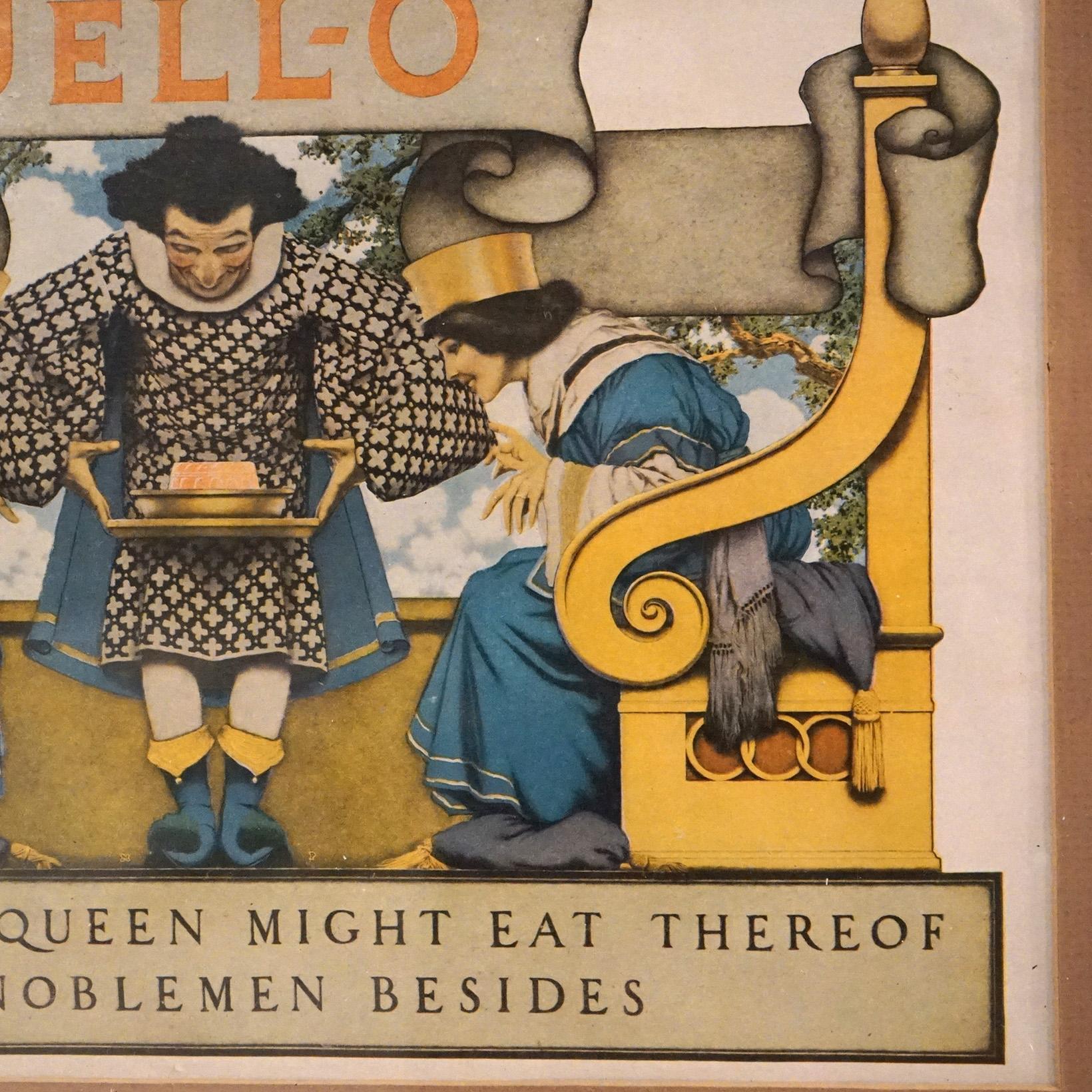 Antique Maxfield Parrish Advertising Prints (Ladies Journal, Jello & Fisk Tire) 5