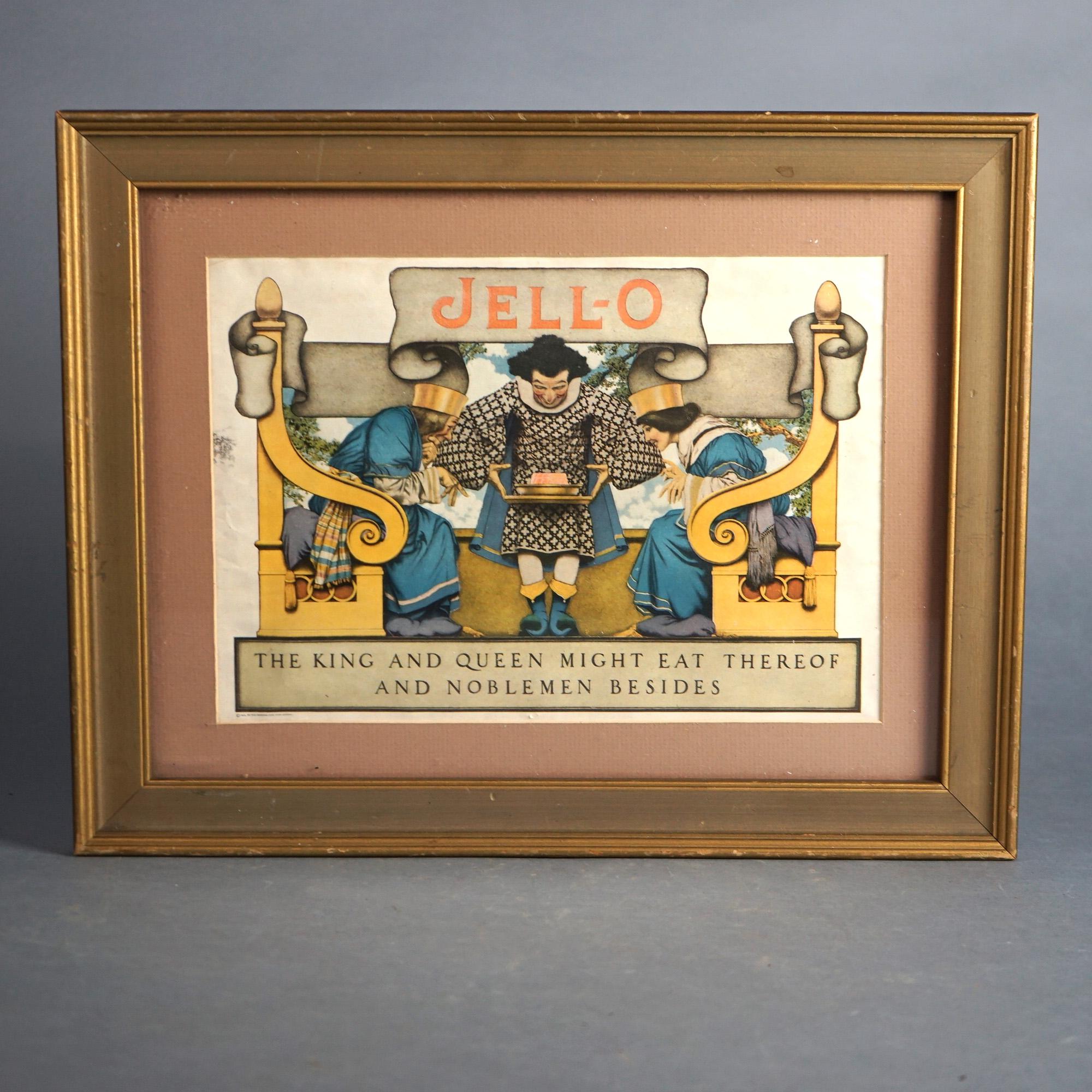 Antique Maxfield Parrish Advertising Prints (Ladies Journal, Jello & Fisk Tire) 7