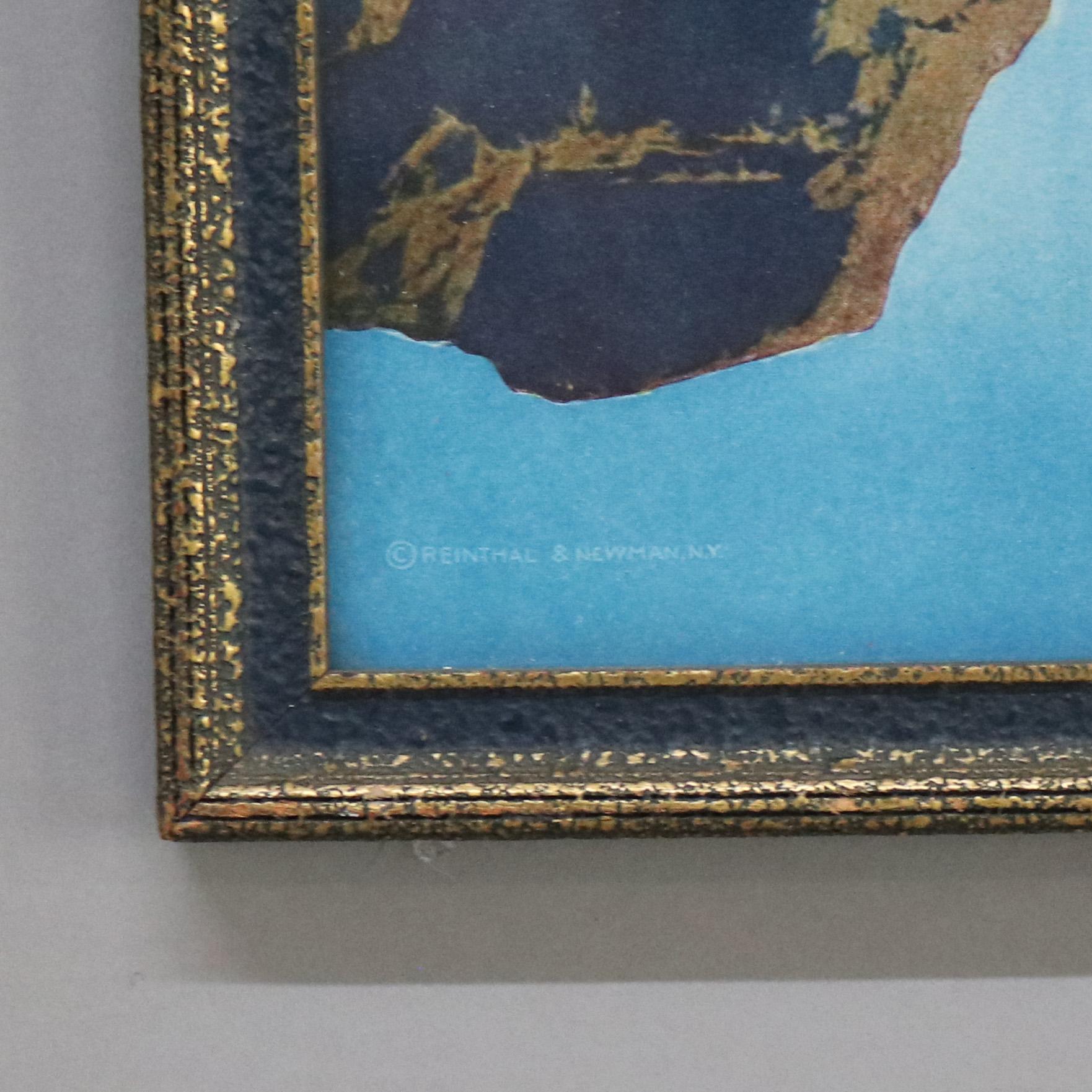 Antique soirée Maxfield Parrish Art Déco imprimé C1930

Mesures - 16,25 