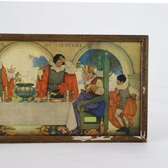 Antique Maxfield Parrish Print “Sing A Song Of Six-Pence” C920