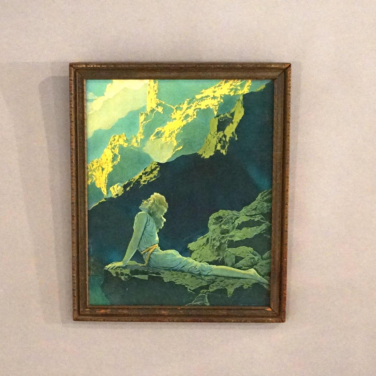 Art Déco Stampa antica Maxfield Parrish Reinthal & Newman 