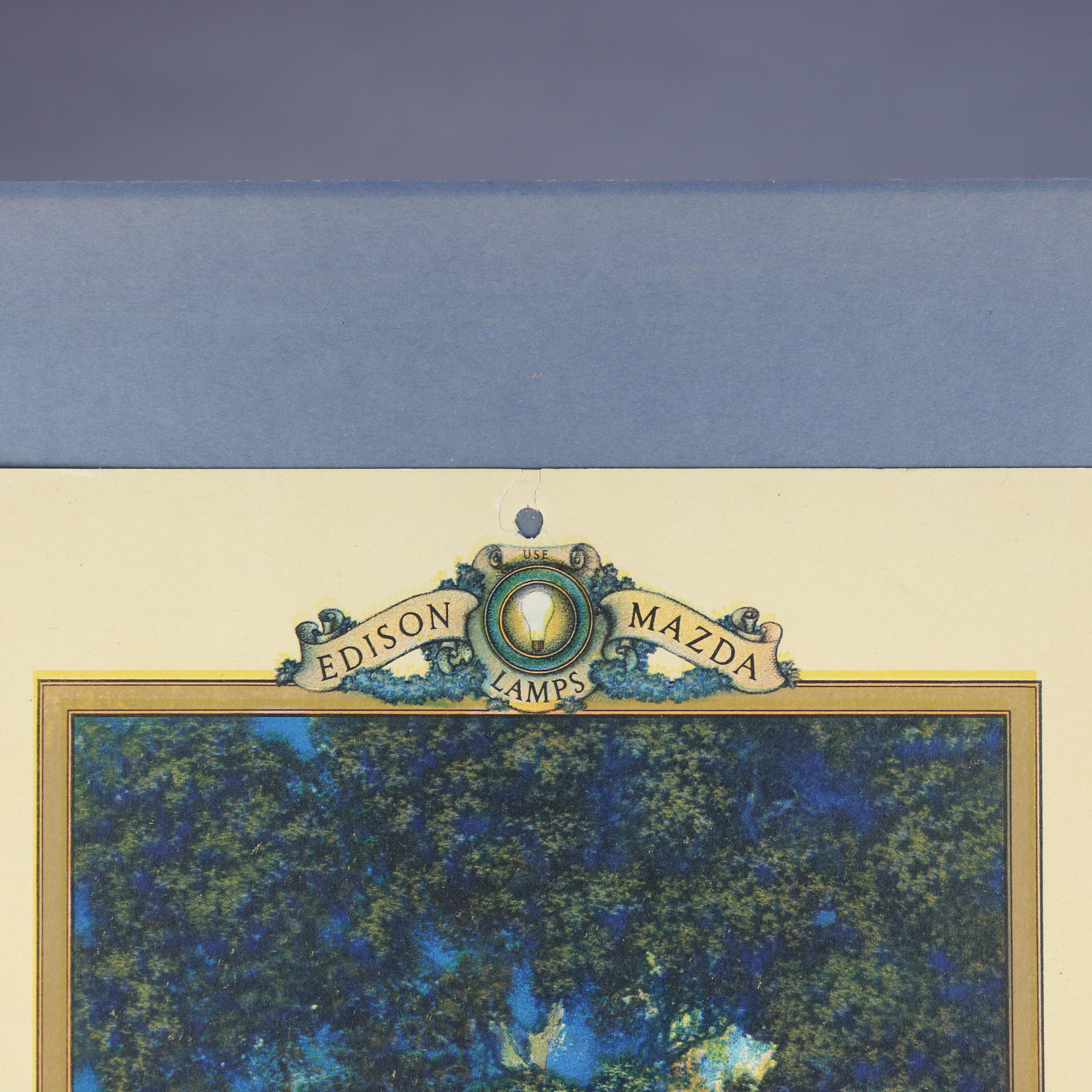 edison mazda maxfield parrish