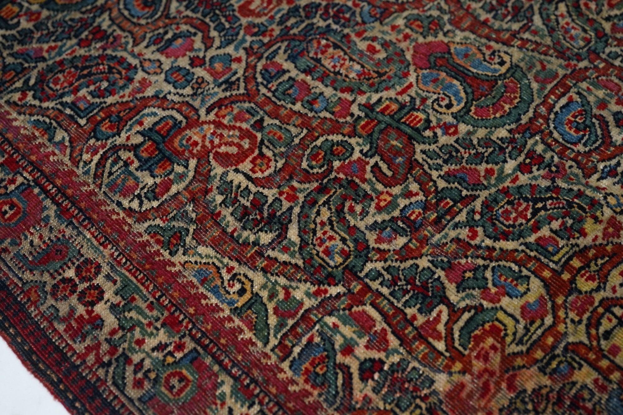 Persian Antique Mayaler 4'3'' x 6'5'' For Sale