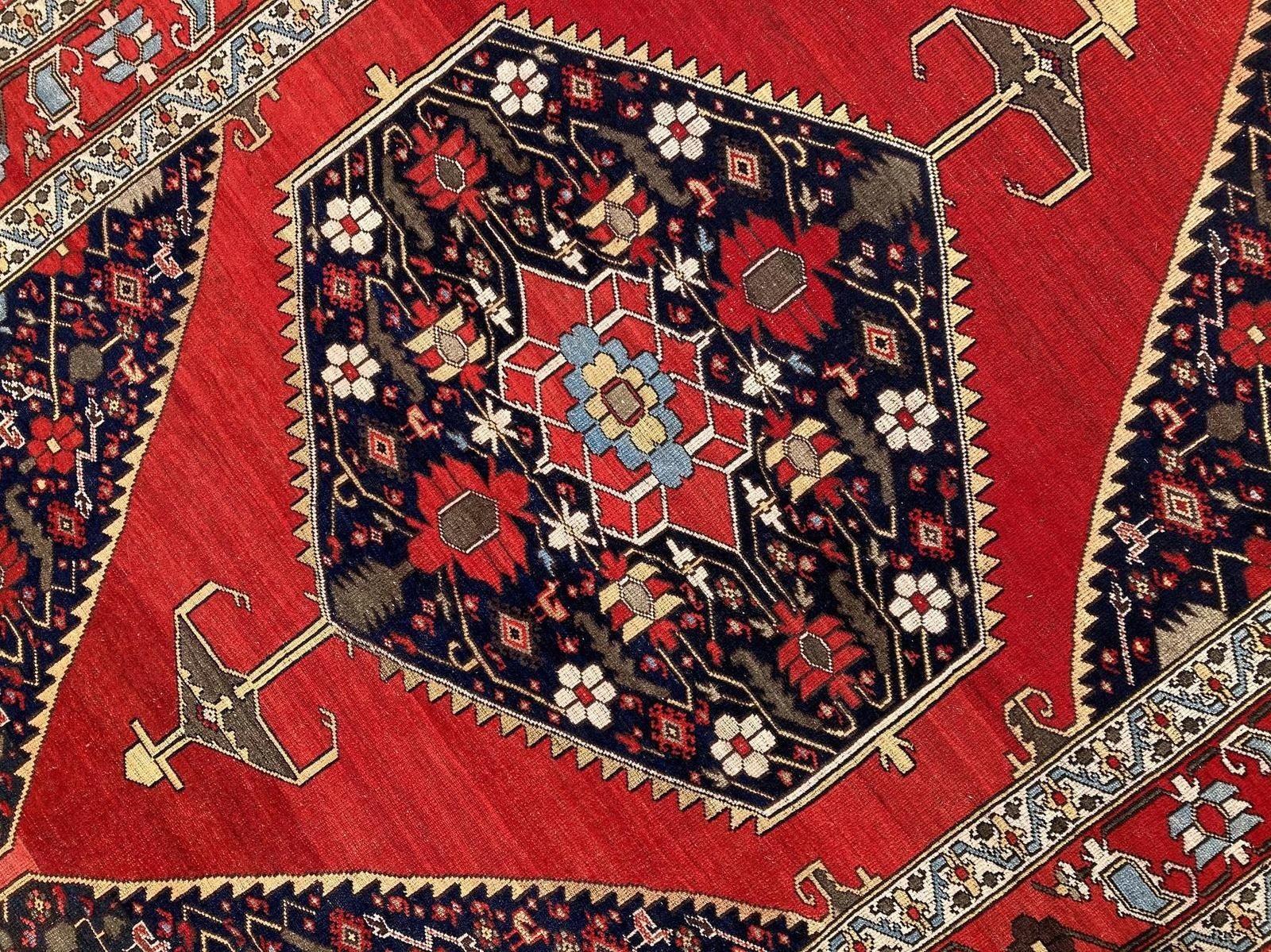 Antique Mazlagan Rug 1.87m x 1.41m For Sale 5
