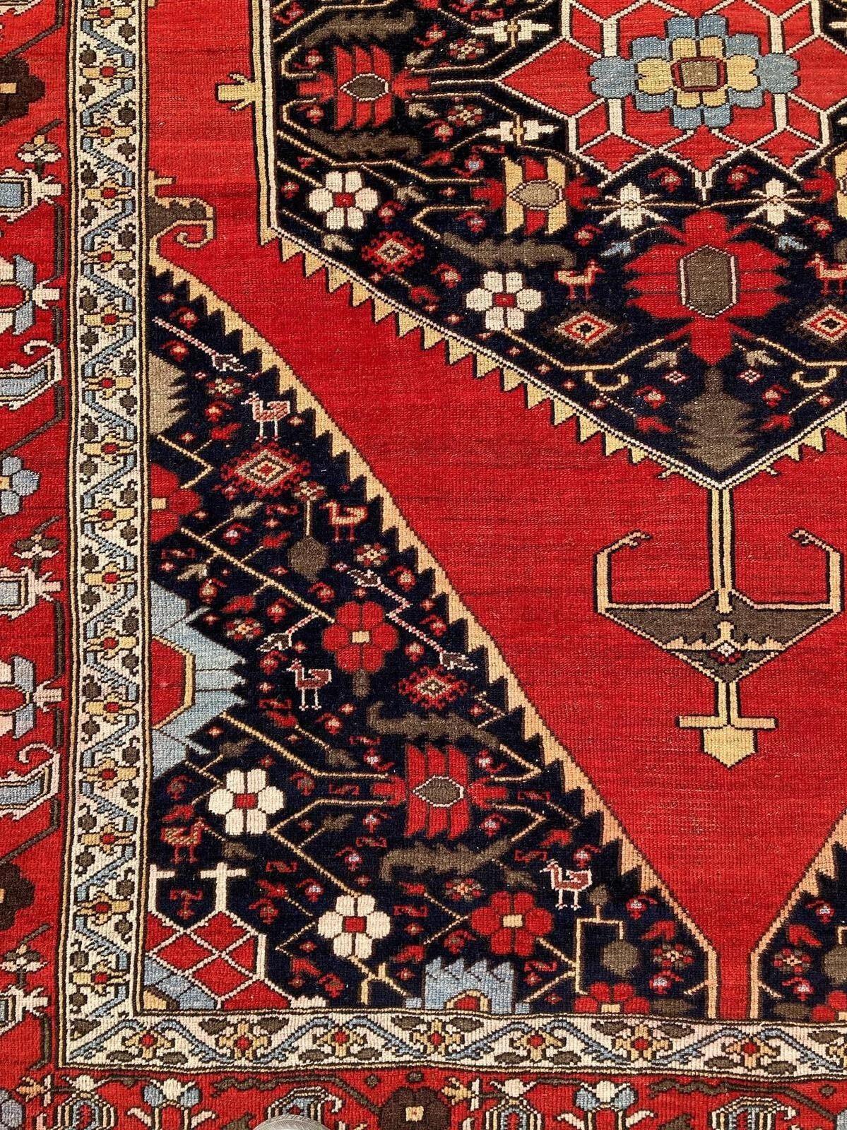 Antique Mazlagan Rug 1.87m x 1.41m For Sale 8