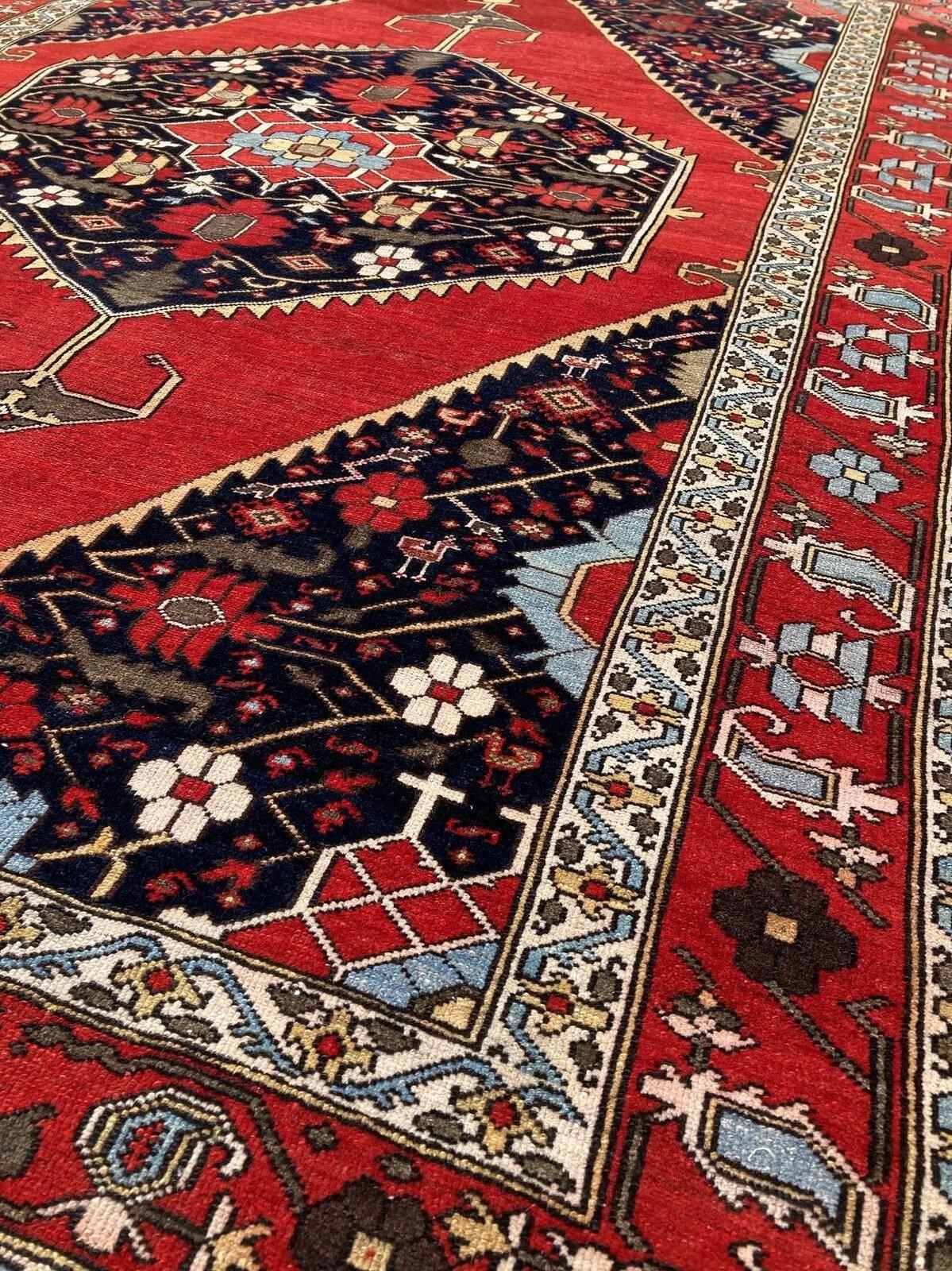 Antique Mazlagan Rug 1.87m x 1.41m For Sale 3