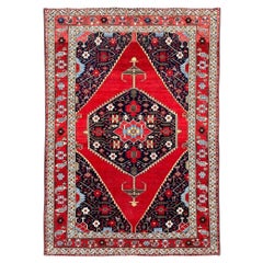 Antiker Mazlagan-Teppich 1,87m x 1,41m