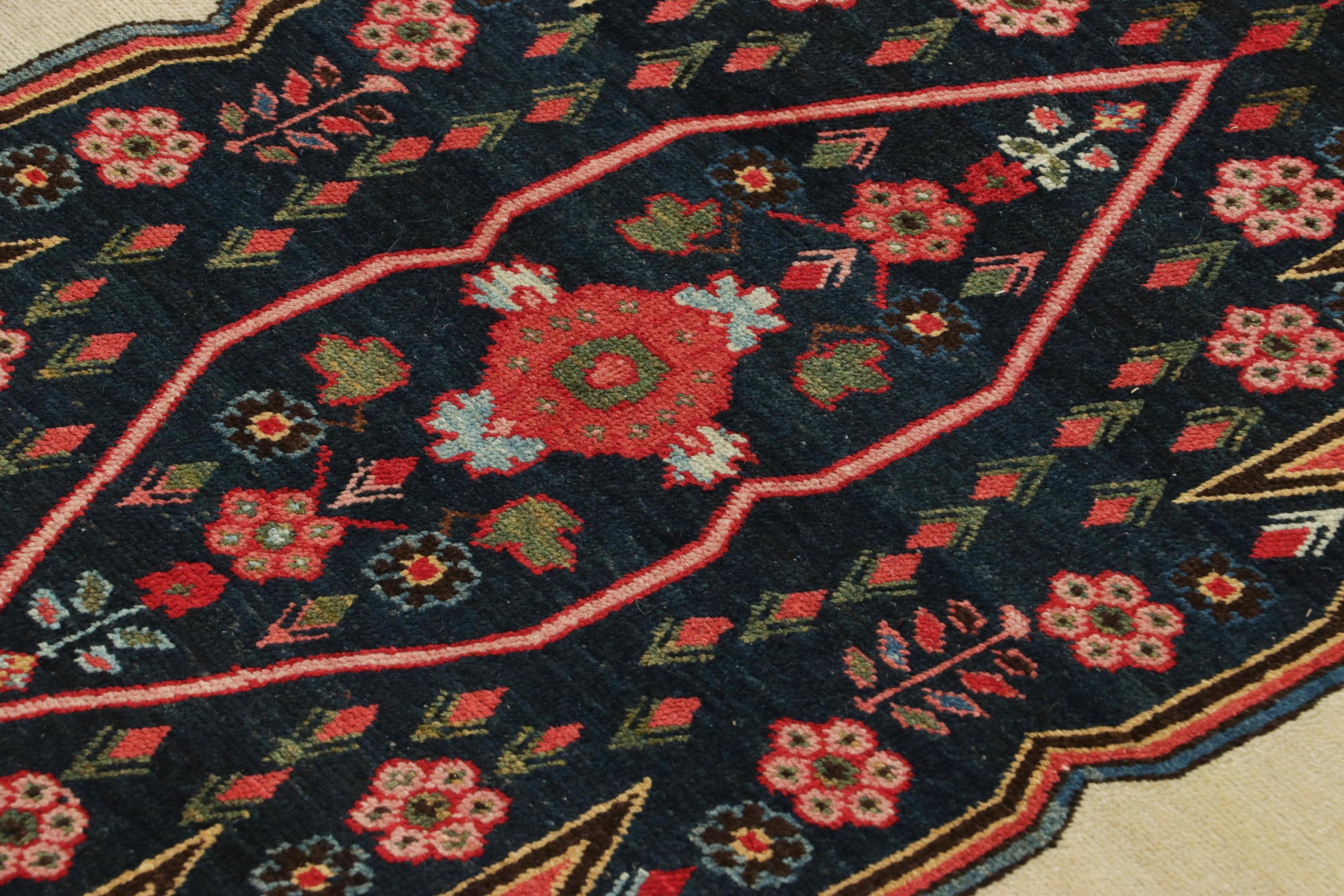 Made with hand-knotted wool circa 1890-1900, this 4x7 antique Persian rug of Mazlaghan provenance is an exciting new addition to Rug & Kilim’s curations of this celebrated weaving tradition. 

On the Design: 

Designers and admirers of the craft