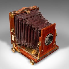 Antique McKellen's Field Camera, English, Carry Case, Photography, Victorian