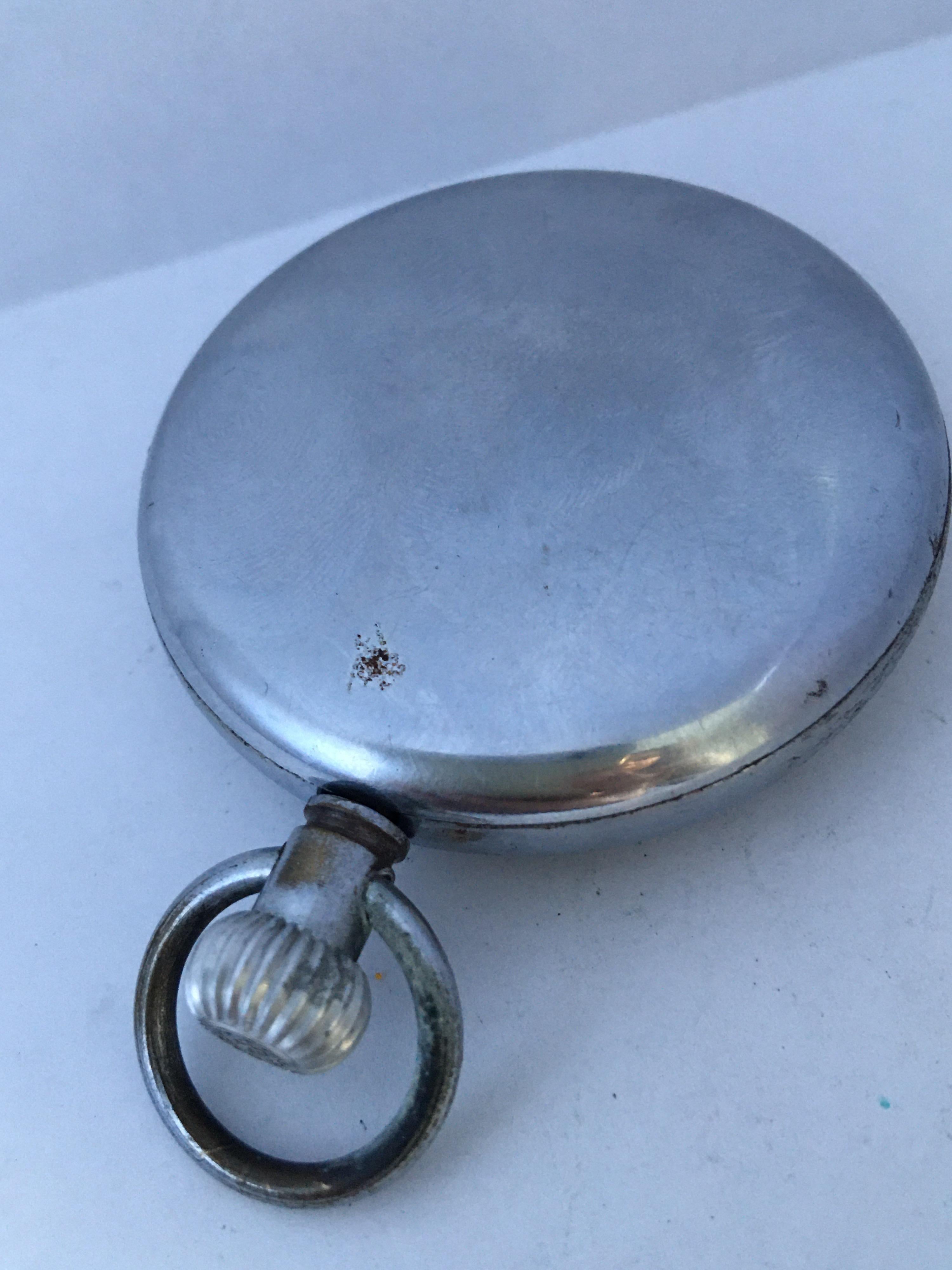 Antike mechanische Sportarmbanduhr, Taschenuhr im Angebot 1