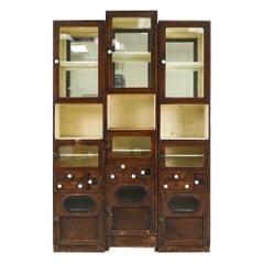 Antique Medical/Pharmacy Sterilizer Cabinets