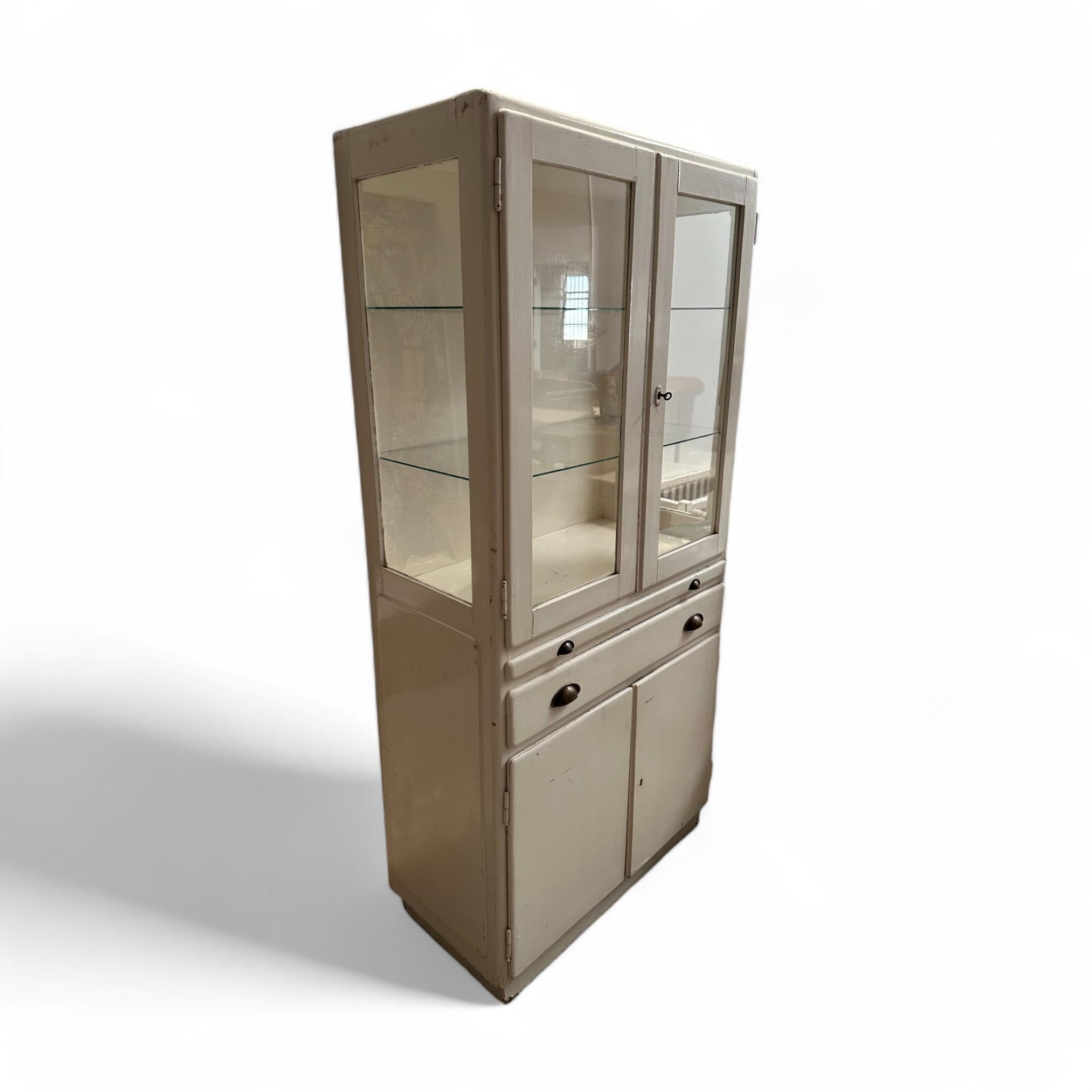 Metal Antique Medicine Cabinet For Sale