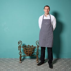 Antique Medieval Style Wrought Iron Fire Basket