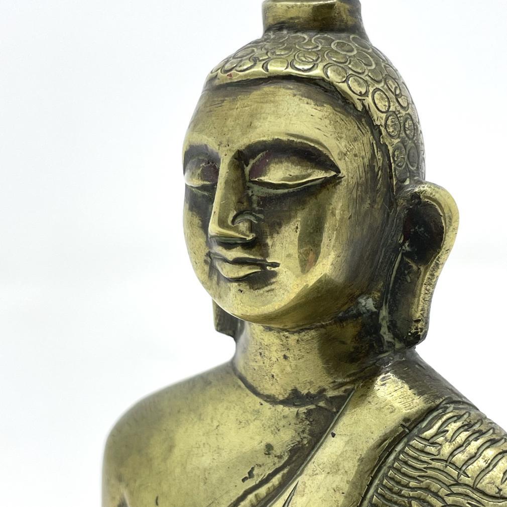 Antique Meditation Buddha, Sri Lanka, early 20th century. For Sale 2