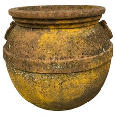 Antique Mediterranean Cast-Stone Jar