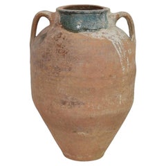 Antique Mediterranean Terracotta Olive Jar, Circa 1850