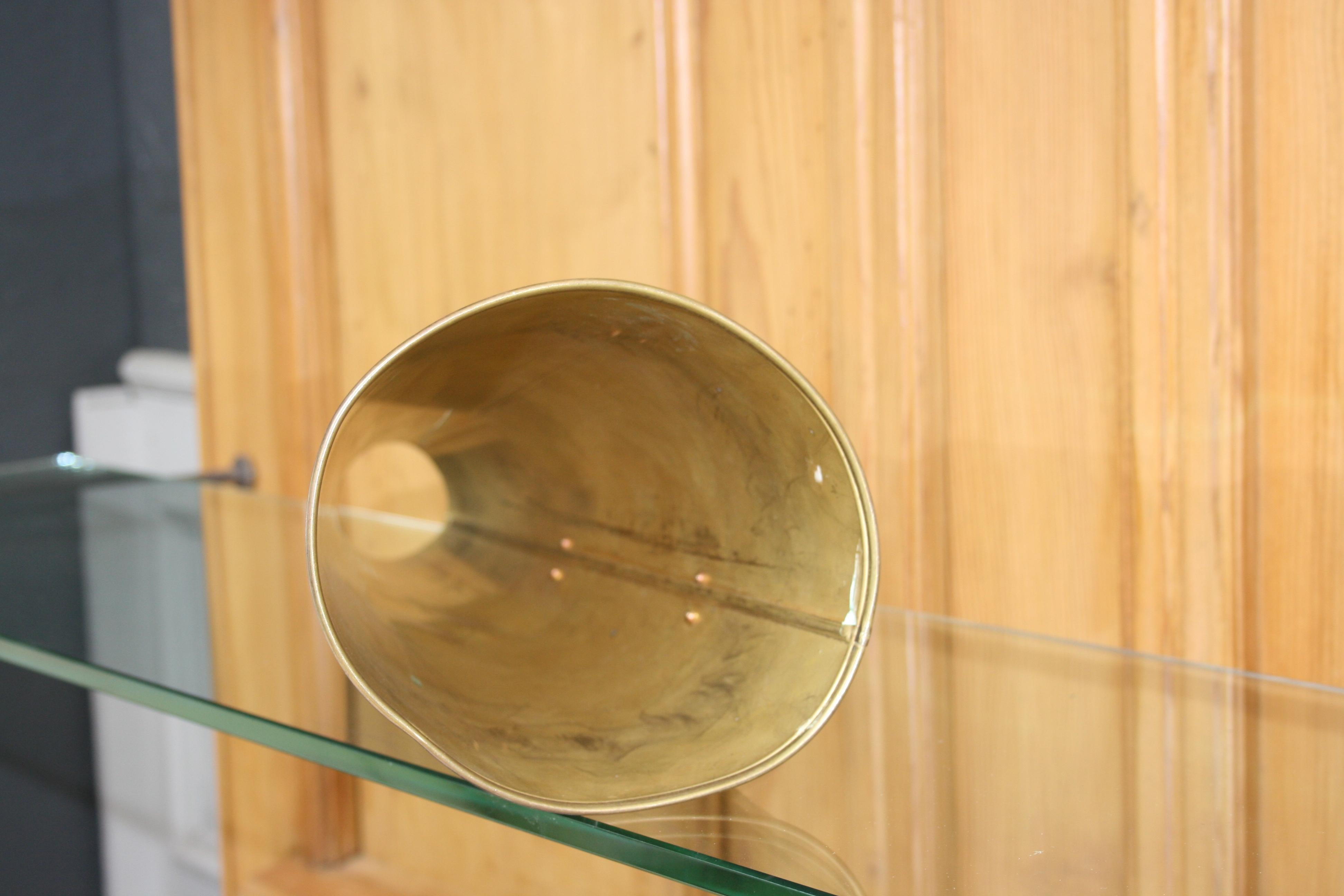 European Antique Megaphone Made of Brass