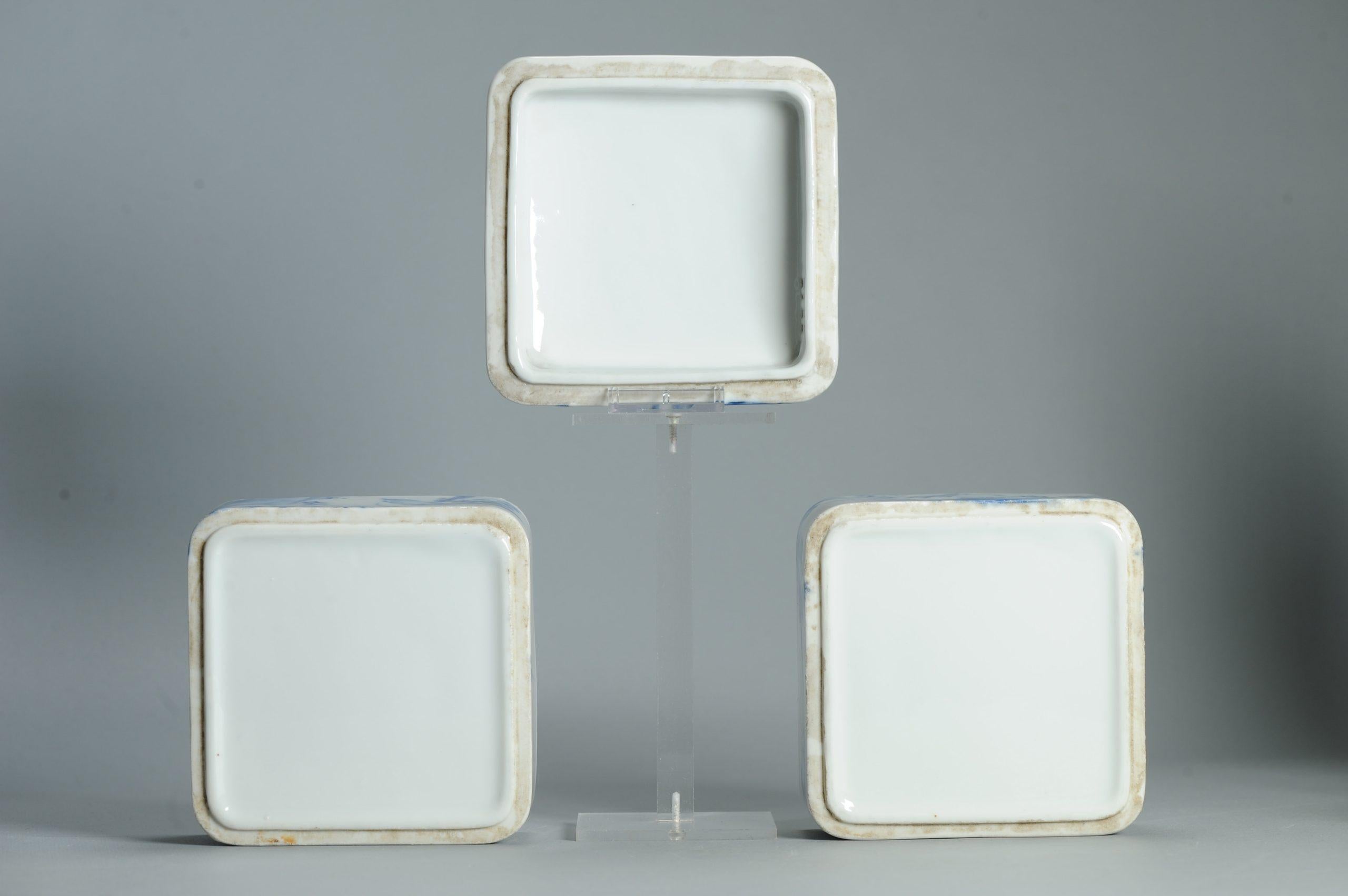 Antigua Caja de Ceremonia del Té Japonesa Jubako Ikegawa Meiji del siglo XIX Japón en venta 12