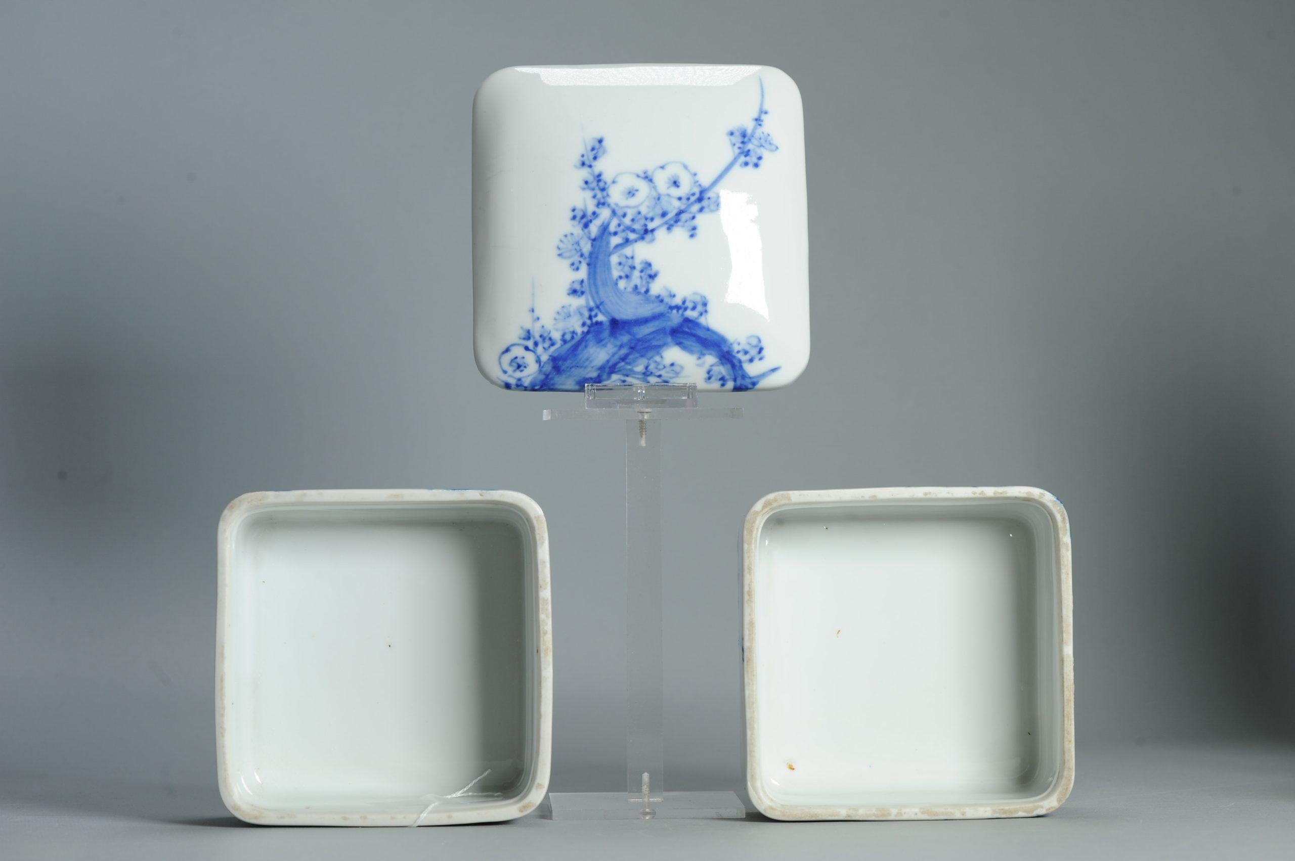 Antigua Caja de Ceremonia del Té Japonesa Jubako Ikegawa Meiji del siglo XIX Japón en Bueno estado para la venta en Amsterdam, Noord Holland