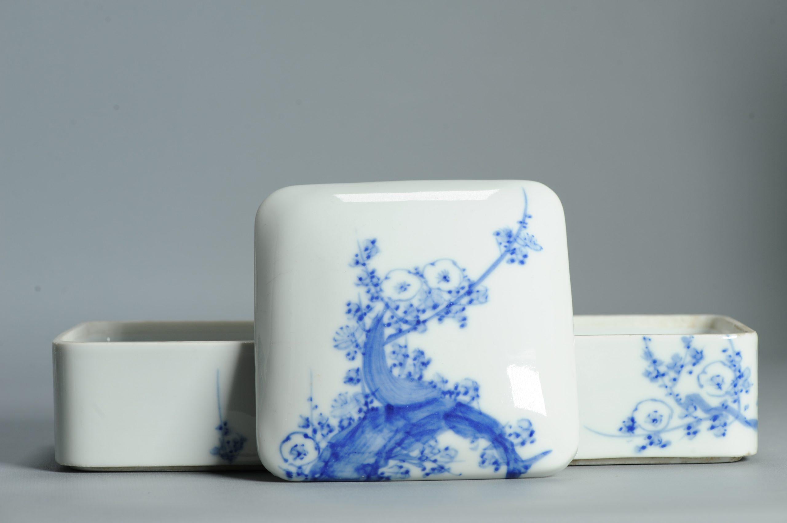 Antigua Caja de Ceremonia del Té Japonesa Jubako Ikegawa Meiji del siglo XIX Japón en venta 3