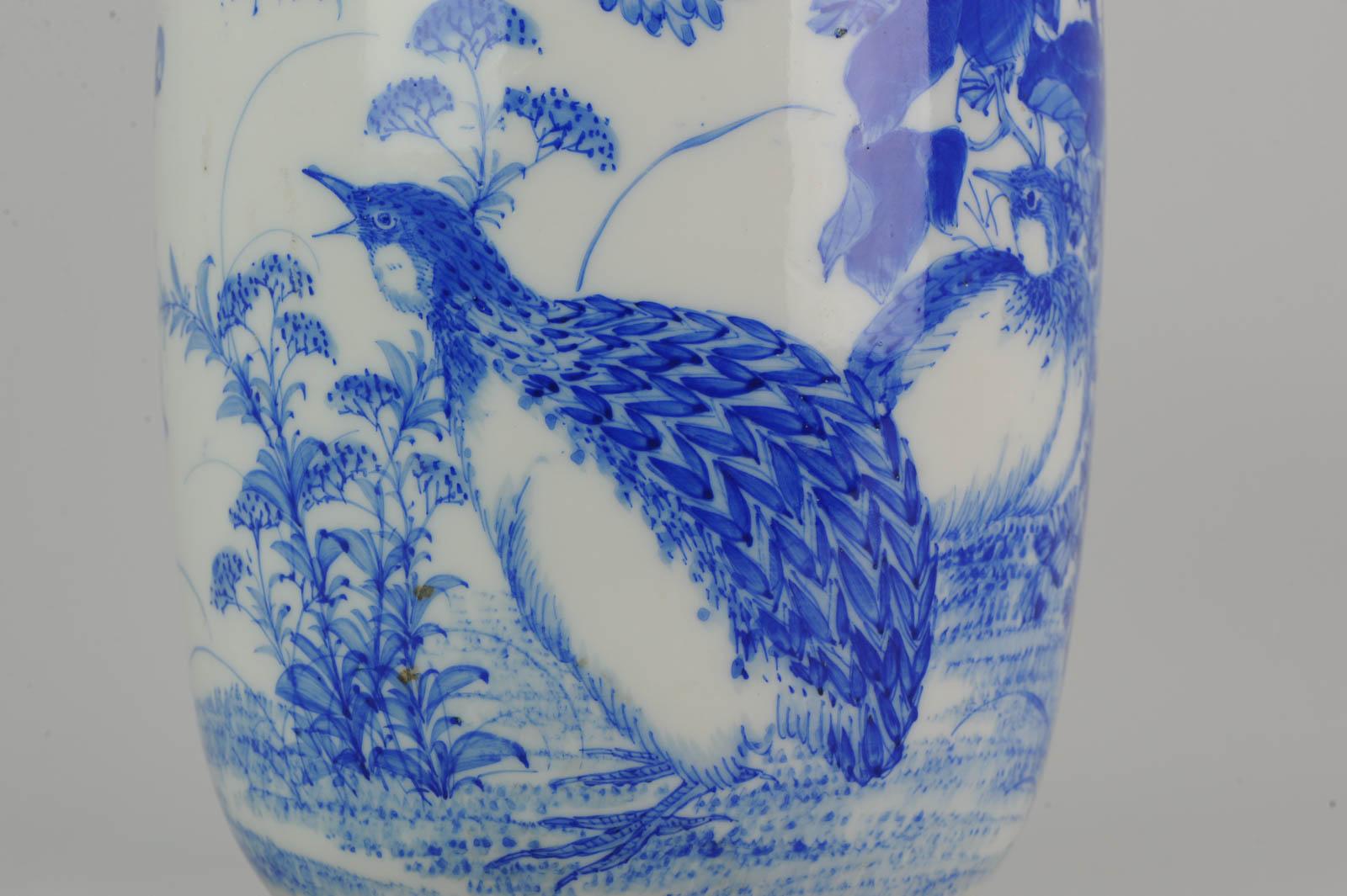 XIXe siècle Antique Meiji Period 19th Century Japanese Hirado Vases Garniture Set Japan