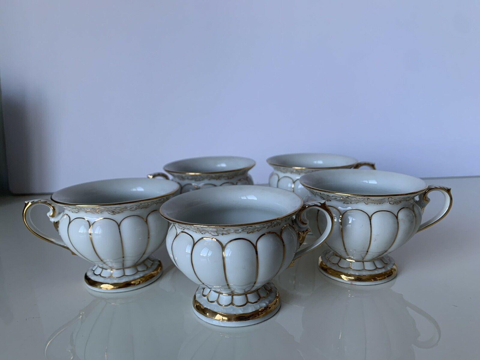 gold leaf tea set