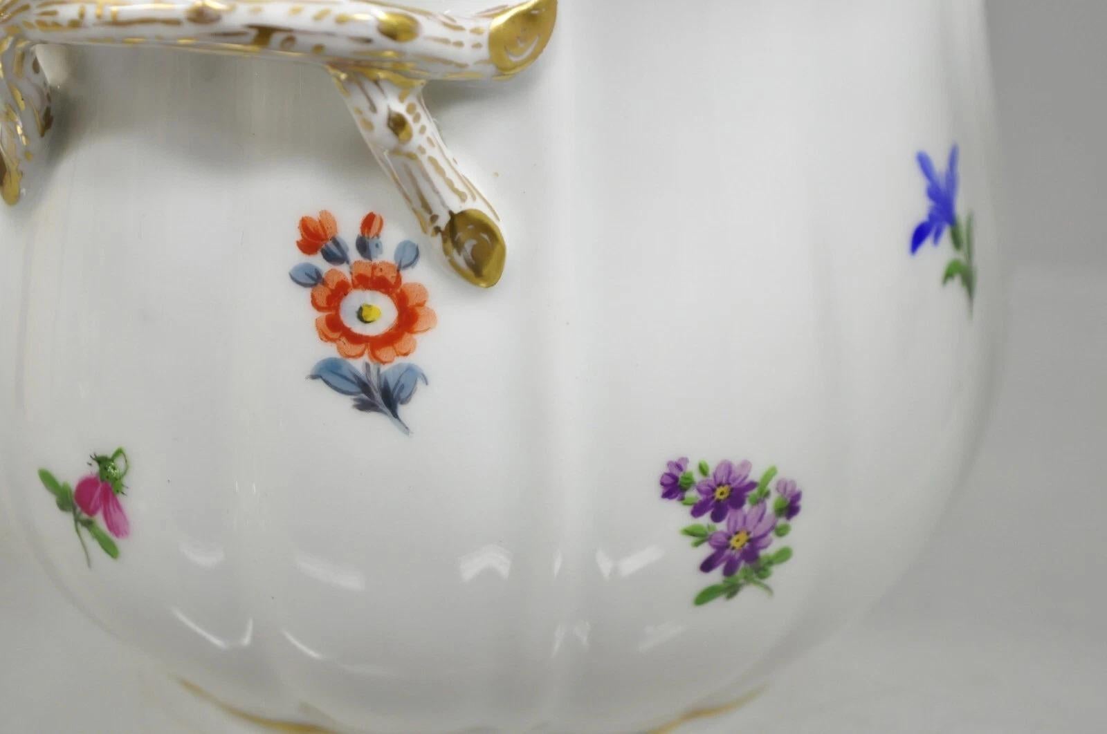 Antike Meissen Porcelain Blumentopf Cachepot Weinkühler - ein PaarAntiquitäten (20. Jahrhundert) im Angebot