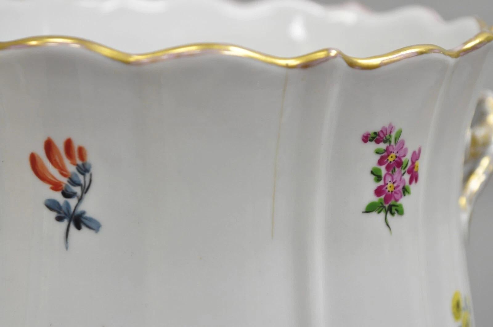 Antike Meissen Porcelain Blumentopf Cachepot Weinkühler - ein PaarAntiquitäten im Angebot 2