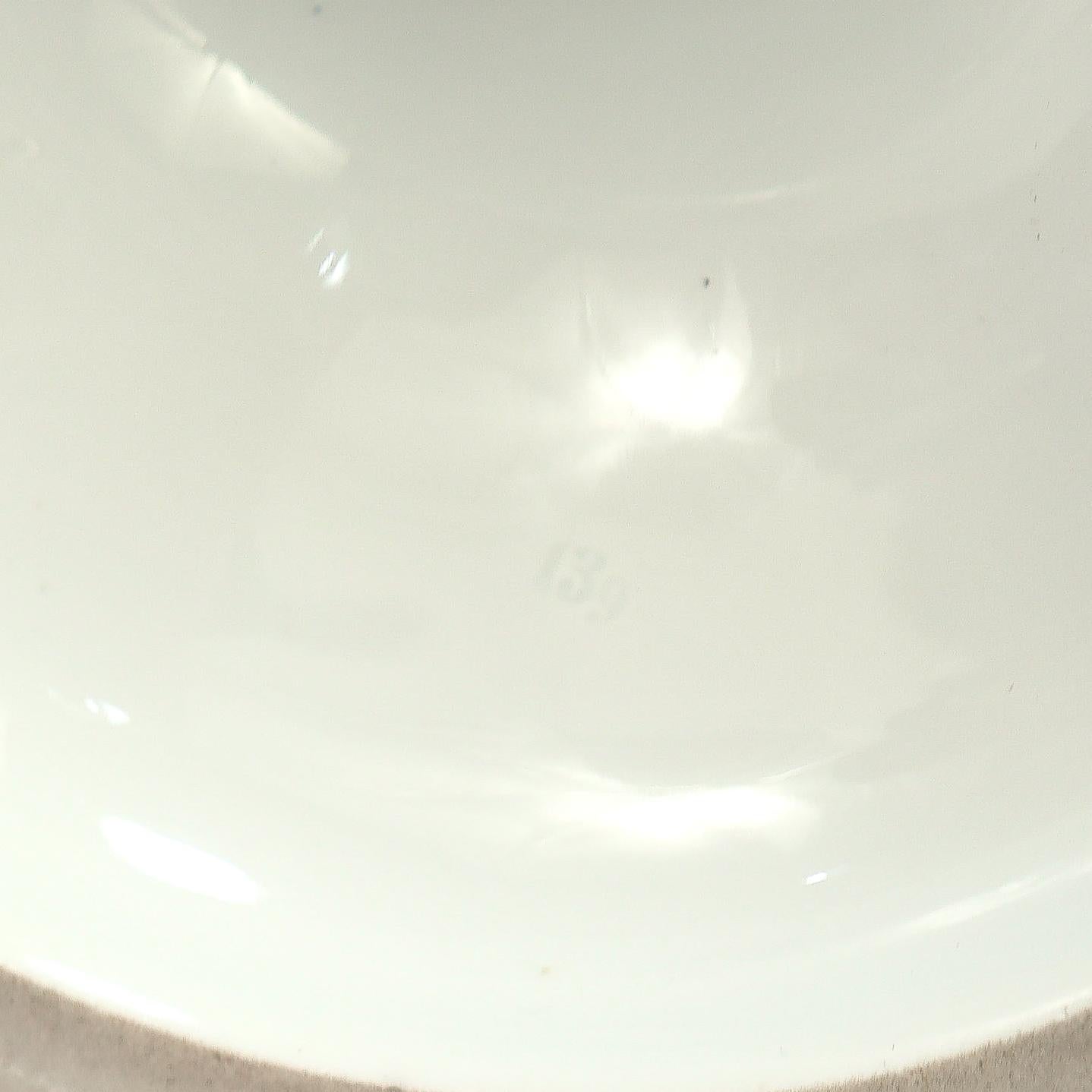 Antike Meissen Porcelain Jugendstil bedeckt Urne oder Vase mit Stiefmütterchen & Veilchen im Angebot 3