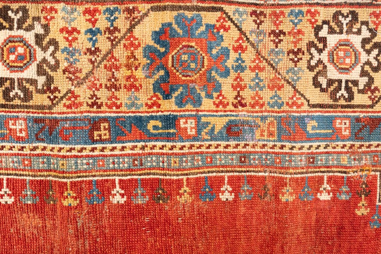 Laine Tapis de prière turc antique Melas  en vente