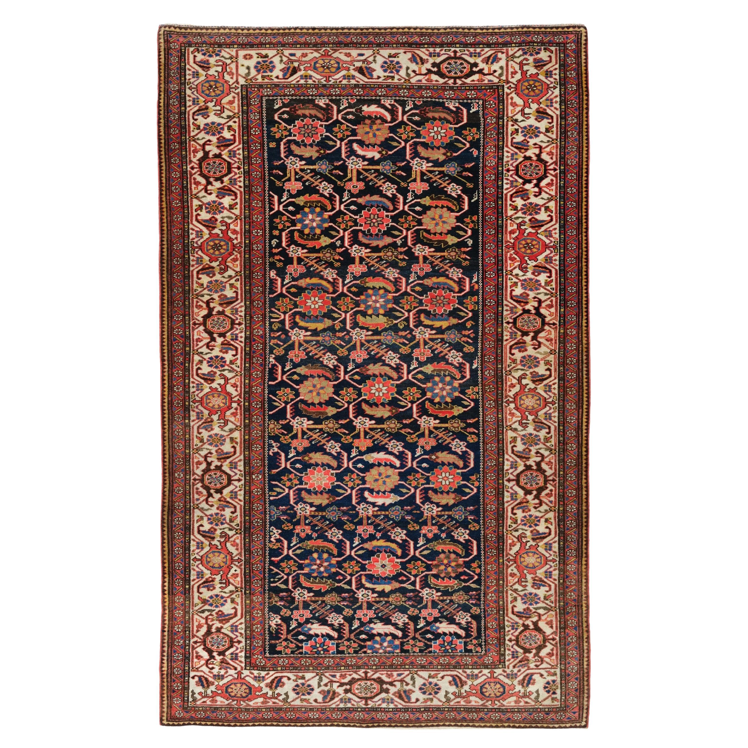 Antique Melayer Rug - Late of 19th Century Melayer Rug, Antique Rug For Sale