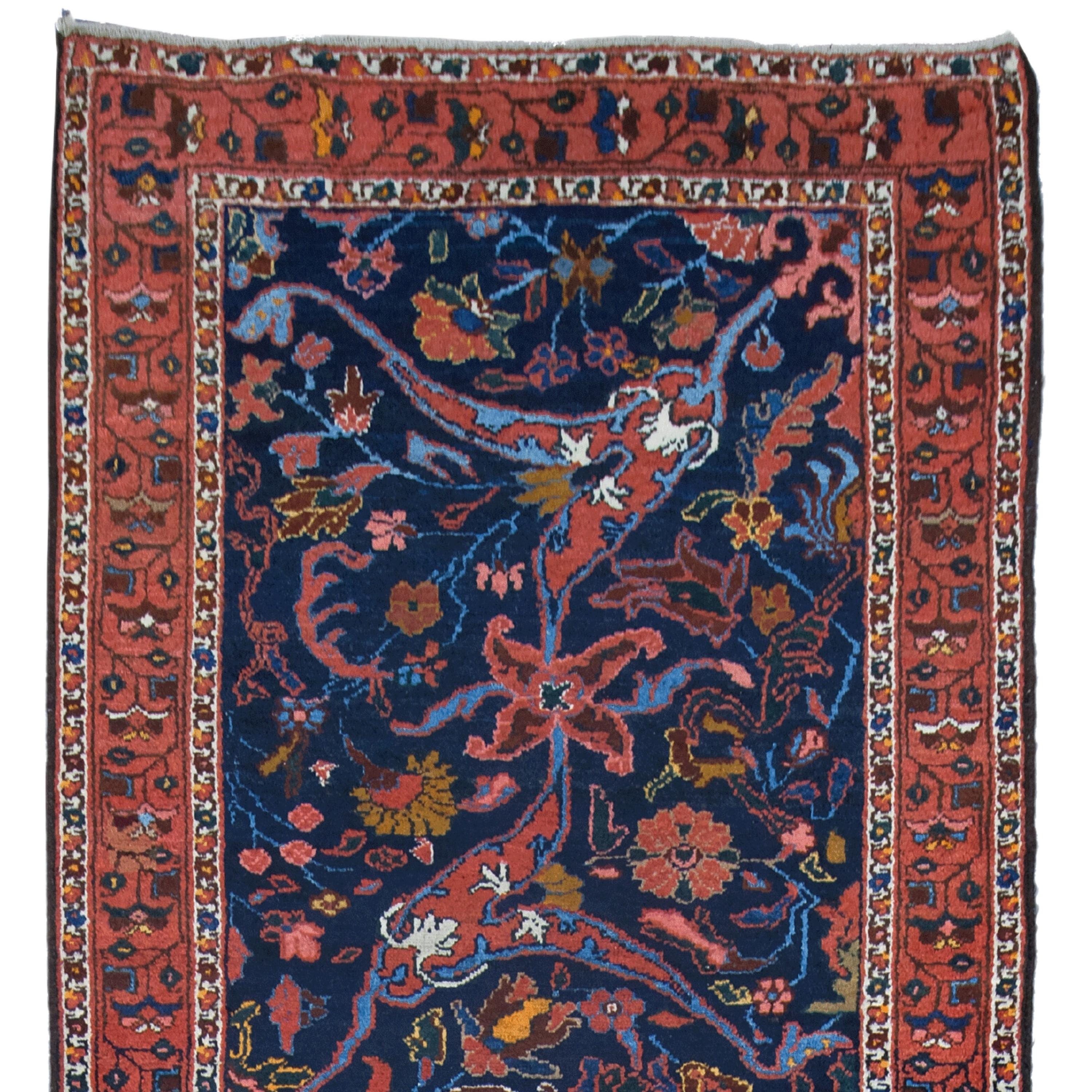 This extraordinary runner will fascinate you with its intricate designs and vibrant colors that reflect the rich history and craftsmanship of the period. Each stitch tells the story of skilled craftsmen who masterfully crafted every detail. The dark
