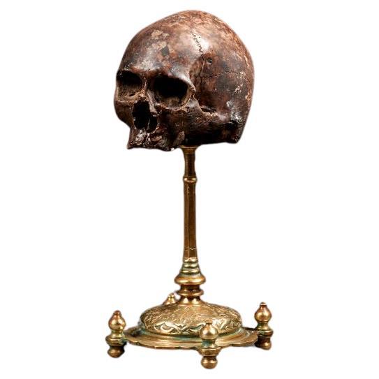 Antique Memento Mori Late 18th Century For Sale