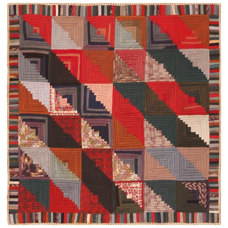 Antique Mennonite American Quilt For Sale at 1stdibs