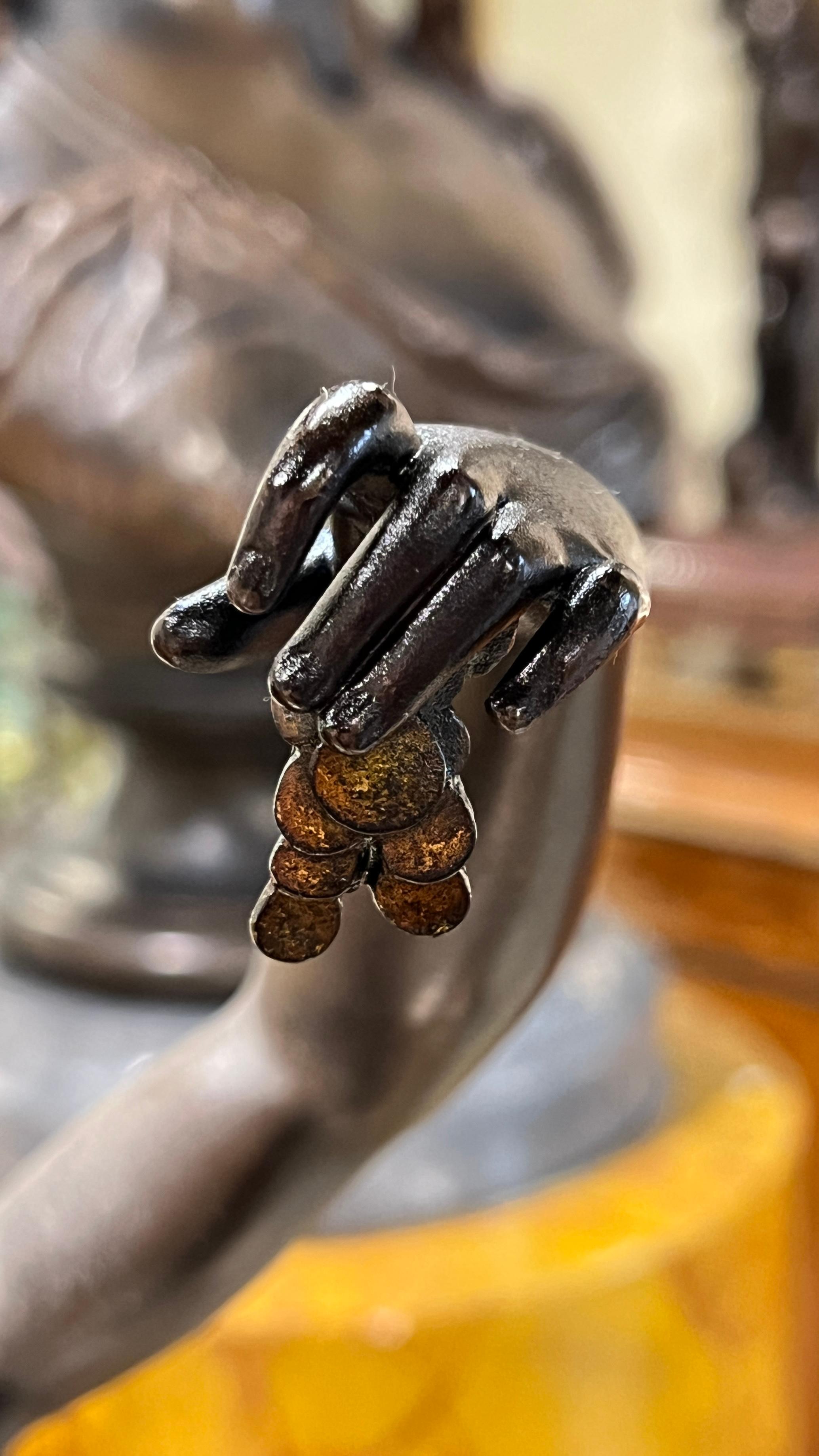 Antique Mercury and Fortuna Bronze Sculptures After Giambologna For Sale 2