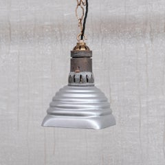 Antique Mercury Glass French Pendant Lights (12 Available)