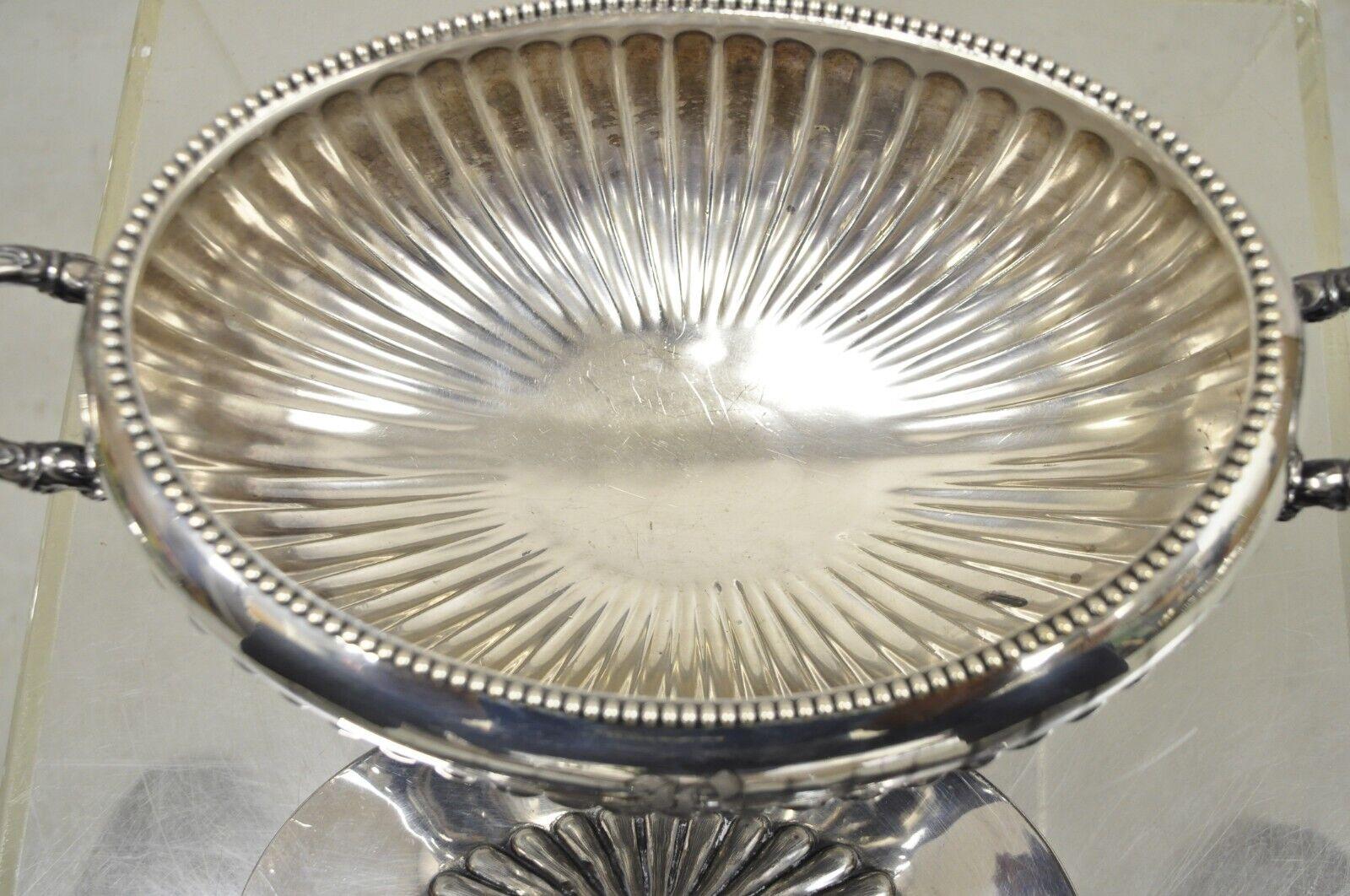 19th Century Antique Meriden Wilcox Silverplate Co Silver Plated Victorian Lidded Soup Tureen