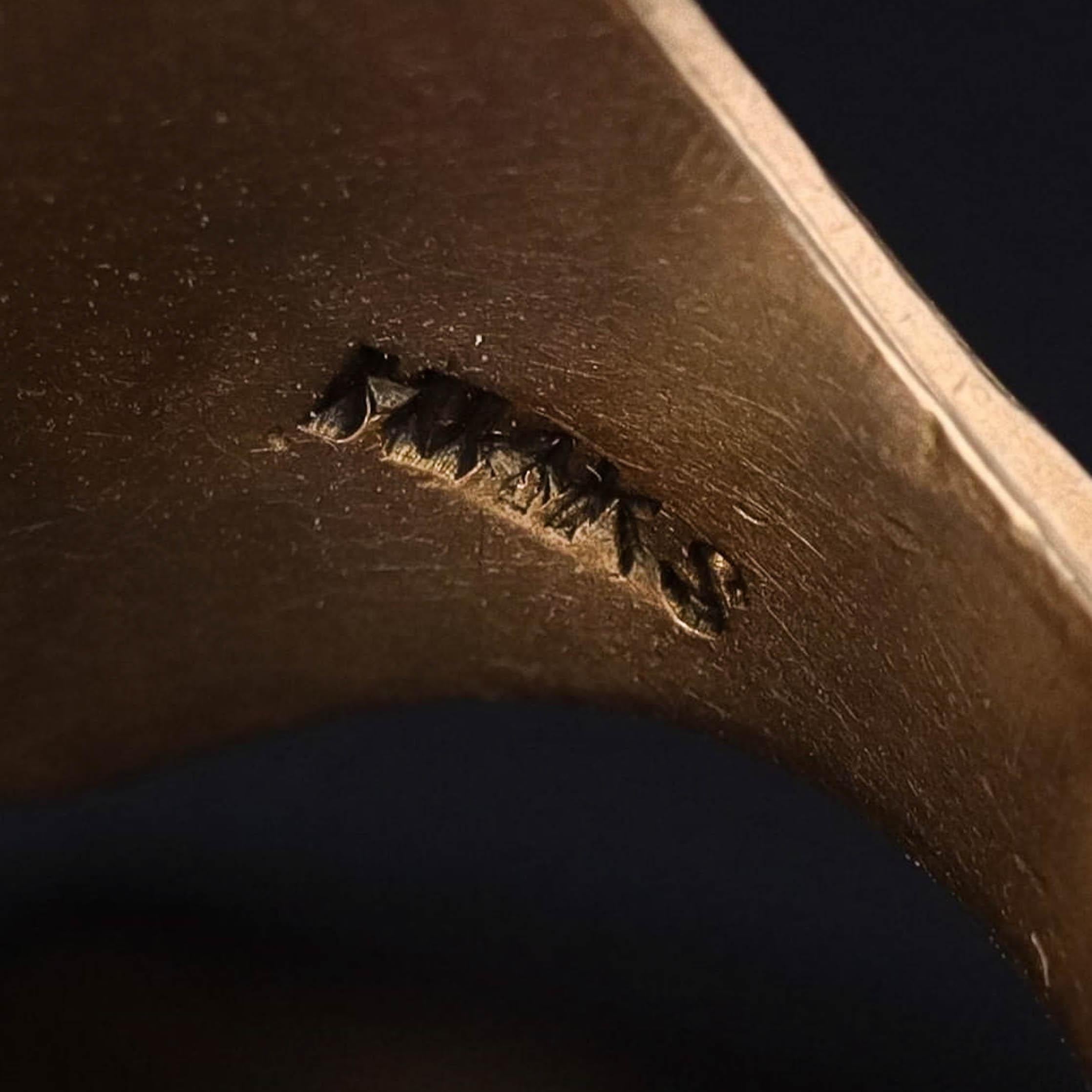 Women's Antique Mermaid Ring of 14k Gold For Sale
