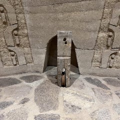 Antique Mesquite Pulley Rustic Wood Farm