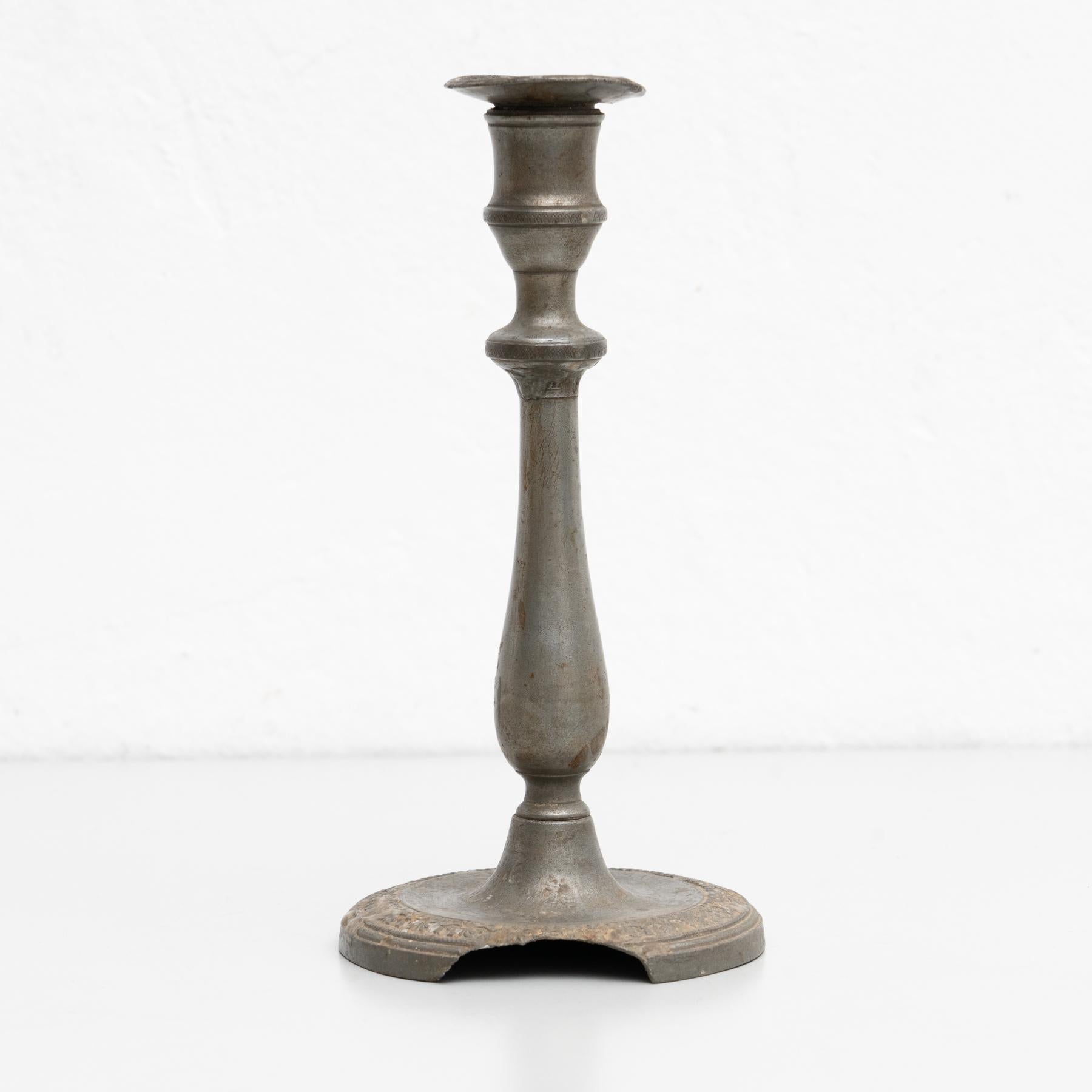 Other Antique Metal Candle Holder, circa 1950