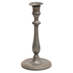 Antique Metal Candle Holder, circa 1950
