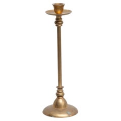 Bougeoir antique en métal, vers 1950