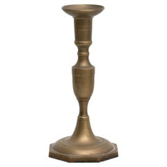 Bougeoir antique en métal, vers 1950