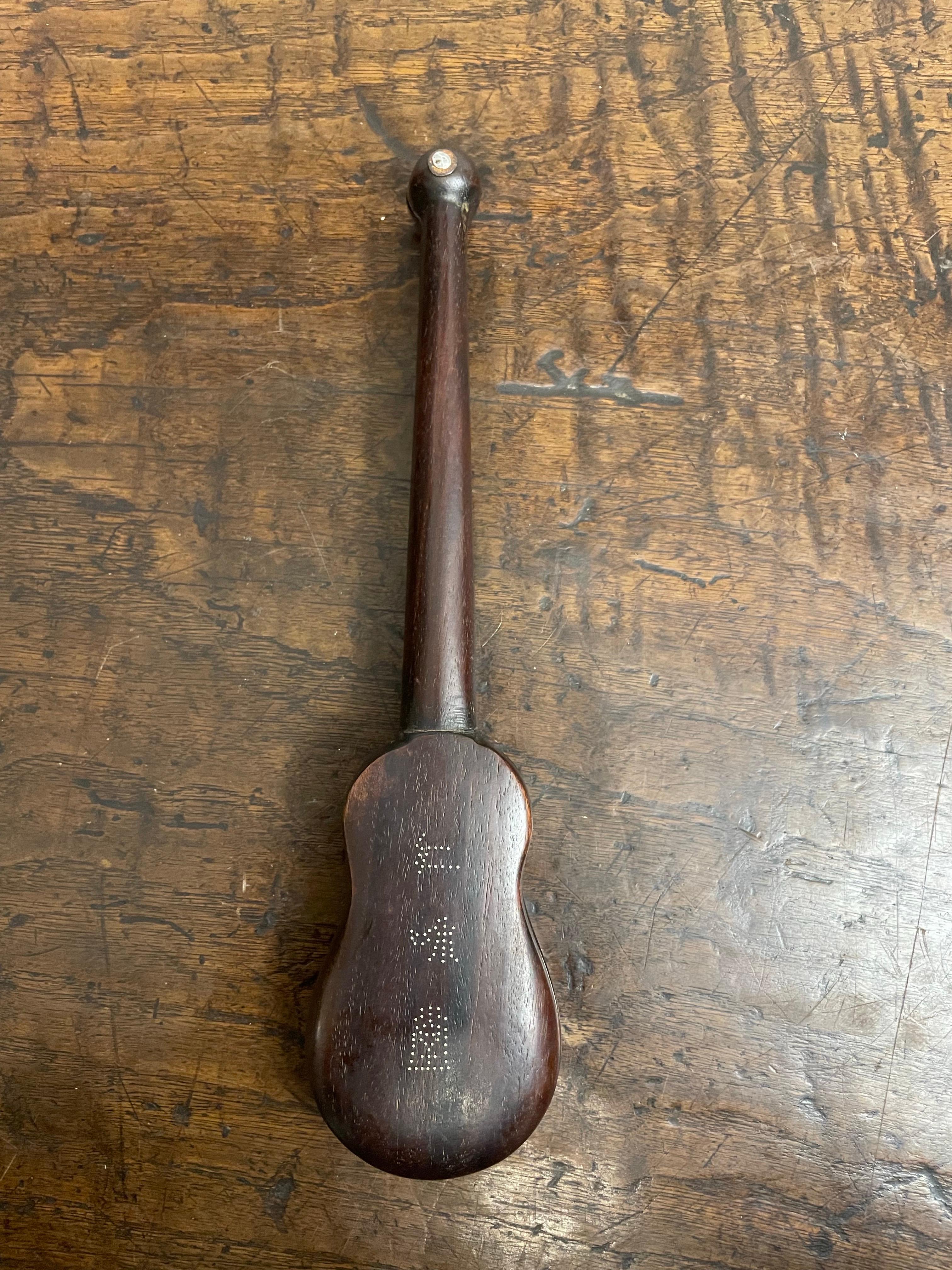 Antique Metal Chinese Medicine Scale and Weight with Zitan Case, 19th Century For Sale 1