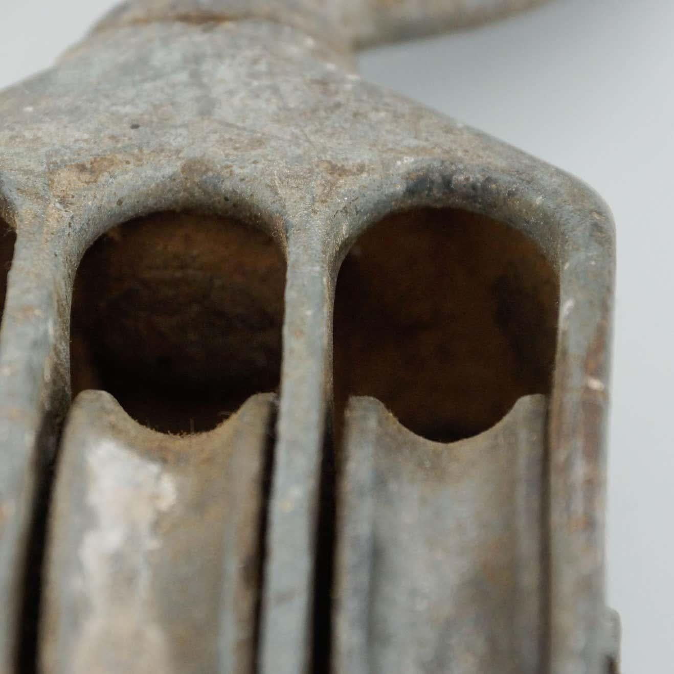 Antique Metal Pulley Hook For Sale 7